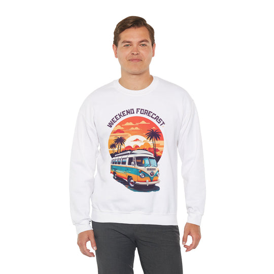 Weekend Forecast Van Life Sweatshirt - Weekend Forecast Sunset Edition