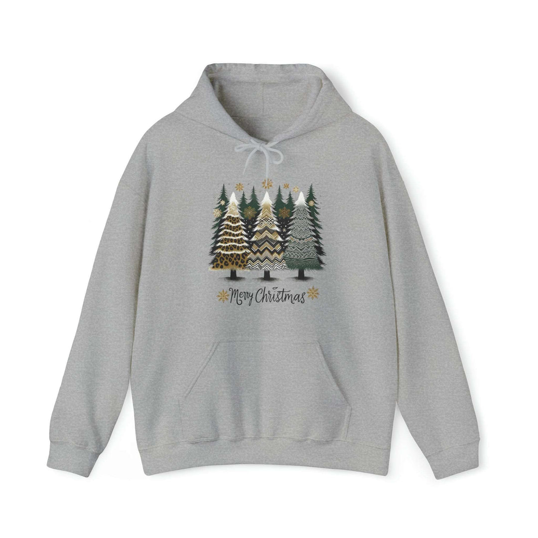 Designed Christmas Trees Unisex Hoodie