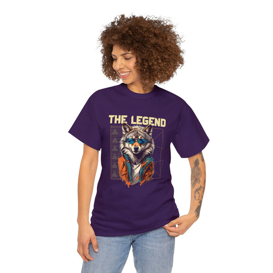 The Legend Wolf T-Shirt - Wolf in Shades