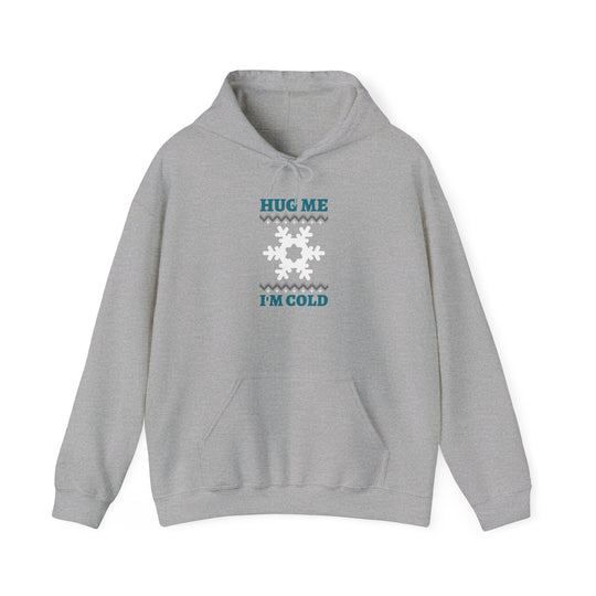 Hug Me Snowflake Winter Hoodie