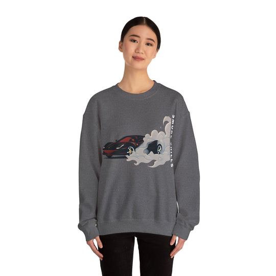 Smoke Chills Sports Car Sweatshirt - Modern Car Edition