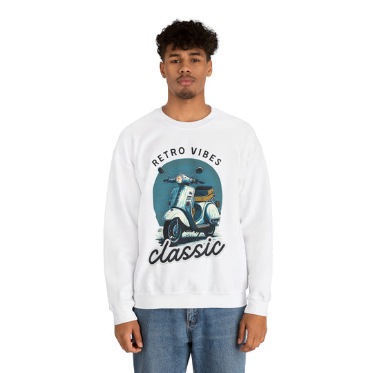 Vespa Classic Unisex Sweatshirt - Wave Fusions