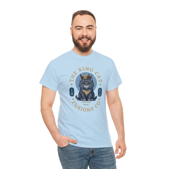 The King Cat T-Shirt - Royal Feline Series