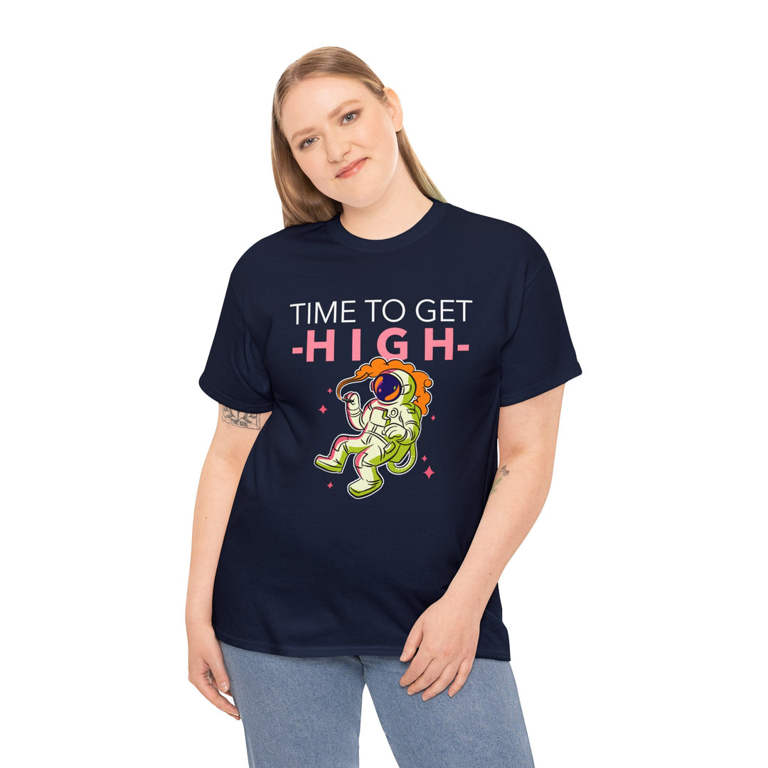 Time To Get High Unisex T Shirt - Wave Fusions