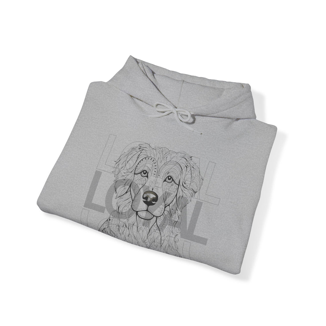 Loyal Dog Tribal Canine Hoodie - Mythical Mutt