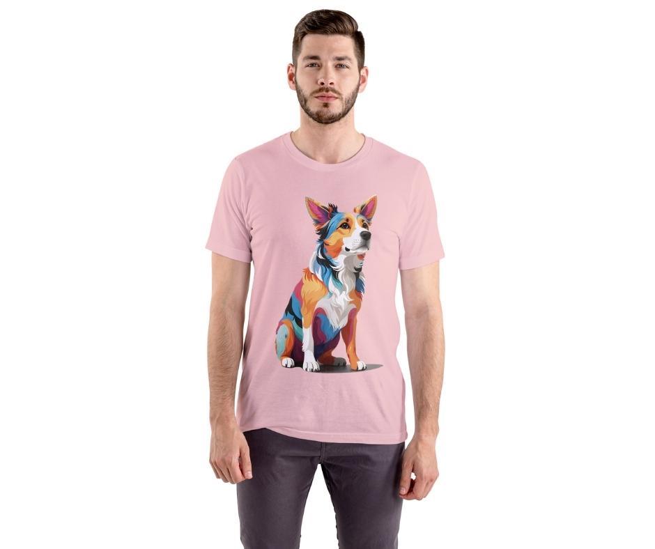 Sitting Dog Graphic Tee - Wave Fusions