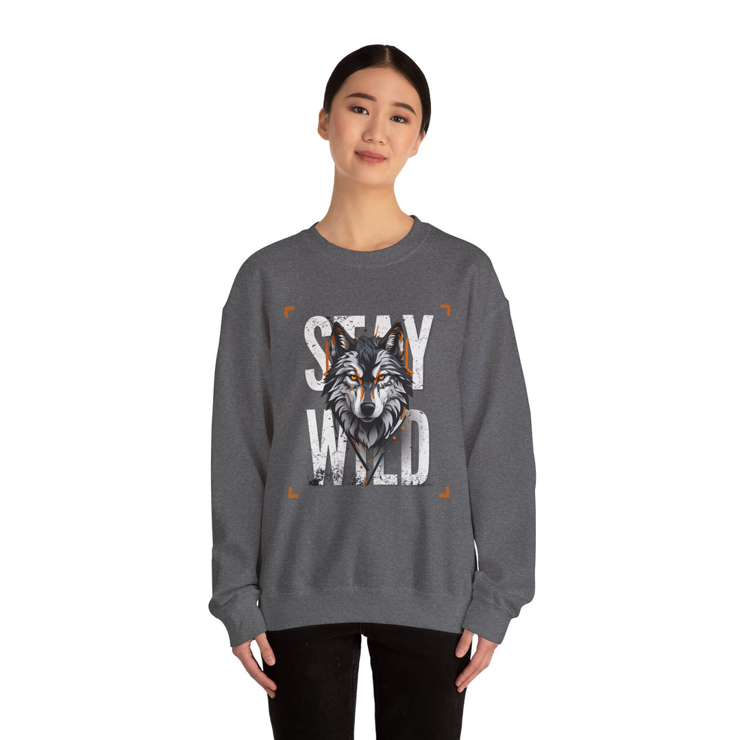 Wolf in the Shadows Sweatshirt - Stay Wild