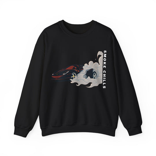 Smoke Chills Sports Car Sweatshirt - Modern Car Edition