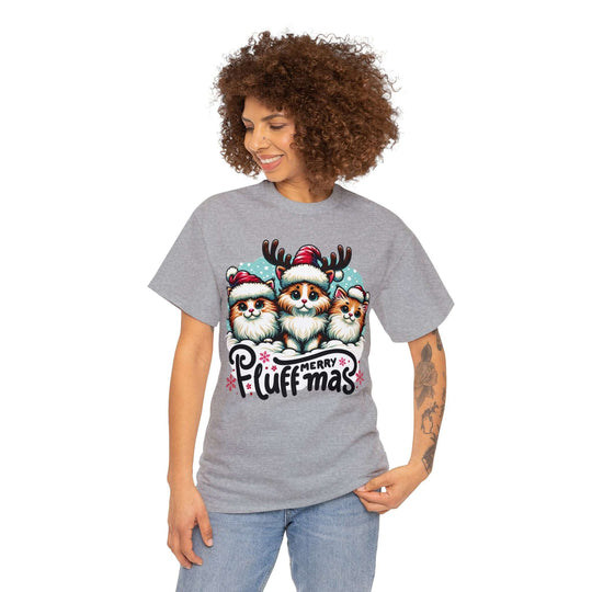 Merry Fluffmas Christmas Unisex T Shirt