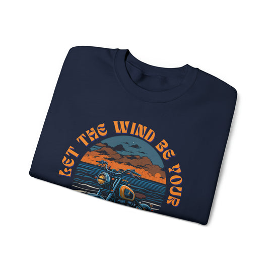 Let Wind Be Your Guide Unisex Sweatshirt - Wave Fusions