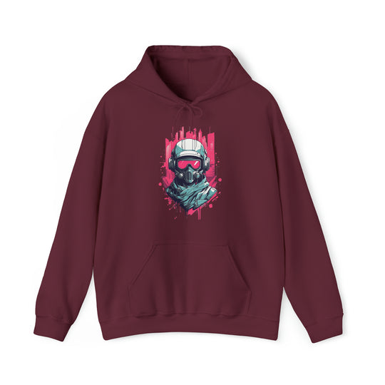 Gas Mask Astronaut Unisex Hoodie - Wave Fusions