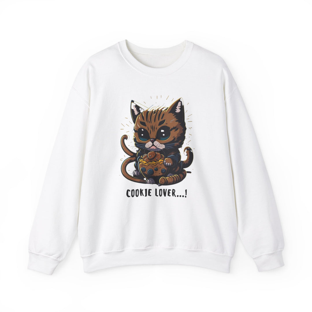 Cookie Lover Cat Sweatshirt - Sugary Paws