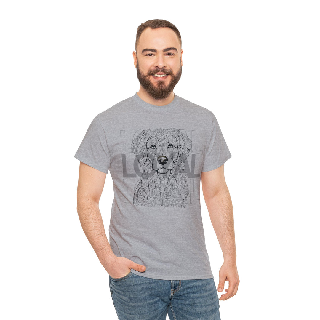 Loyal Dog Tribal Canine T-shirt - Mythical Mutt