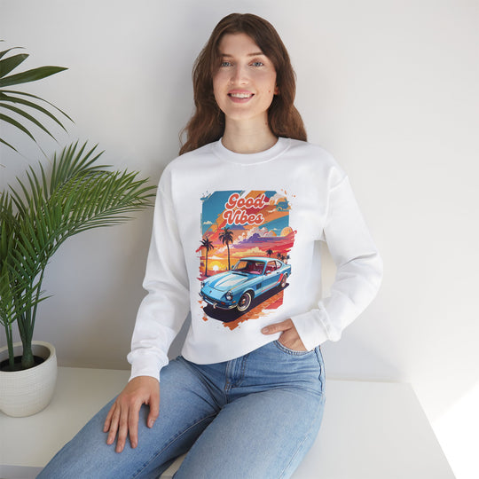 Vintage Ride Good Vibes Sweatshirt-  Easy Rider Fashion