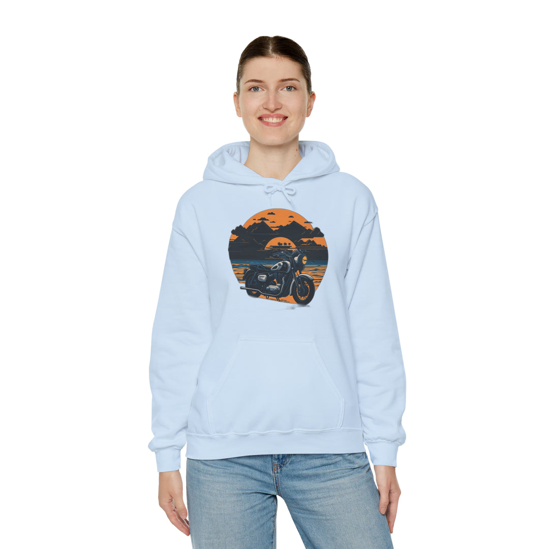 Vintage Bike Unisex Heavy Blend™ Hooded Sweatshirt