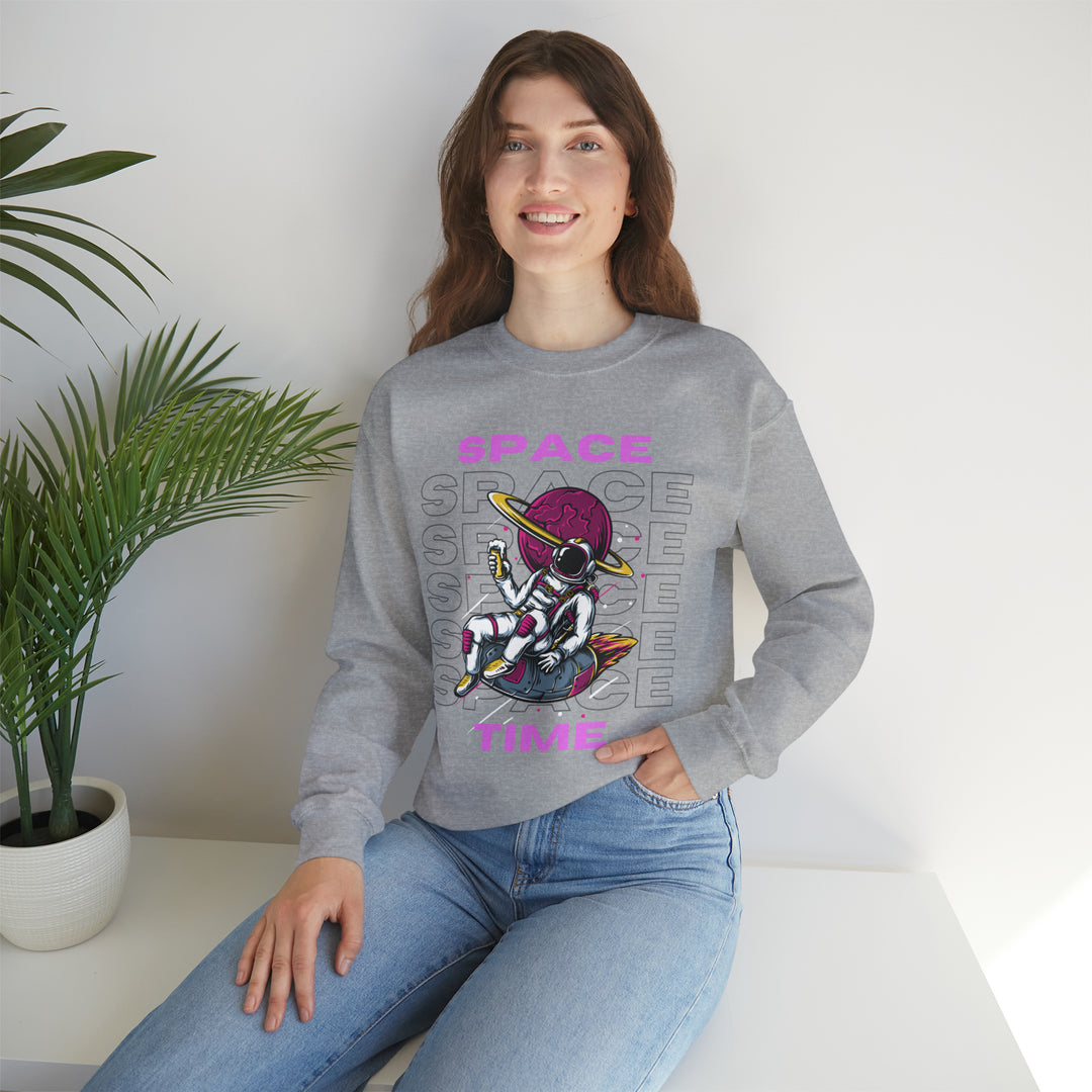 Space Time Unisex Sweatshirt - Wave Fusions