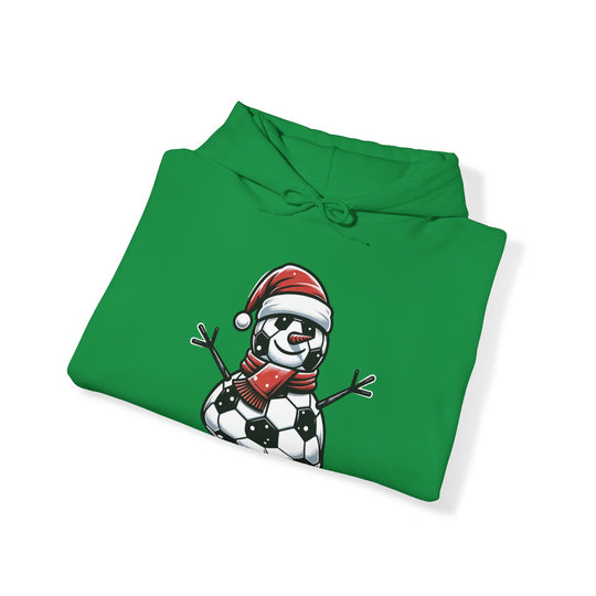 Football Santa Unisex Hoodie - Wave Fusions