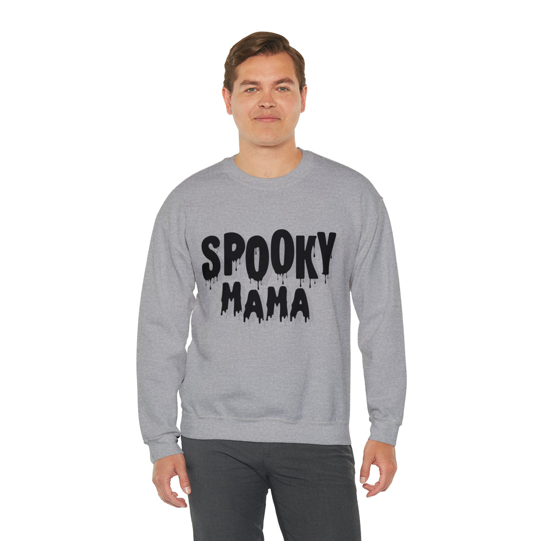 Spooky Mama Unisex Heavy Blend™ Crewneck Sweatshirt - Wave Fusions