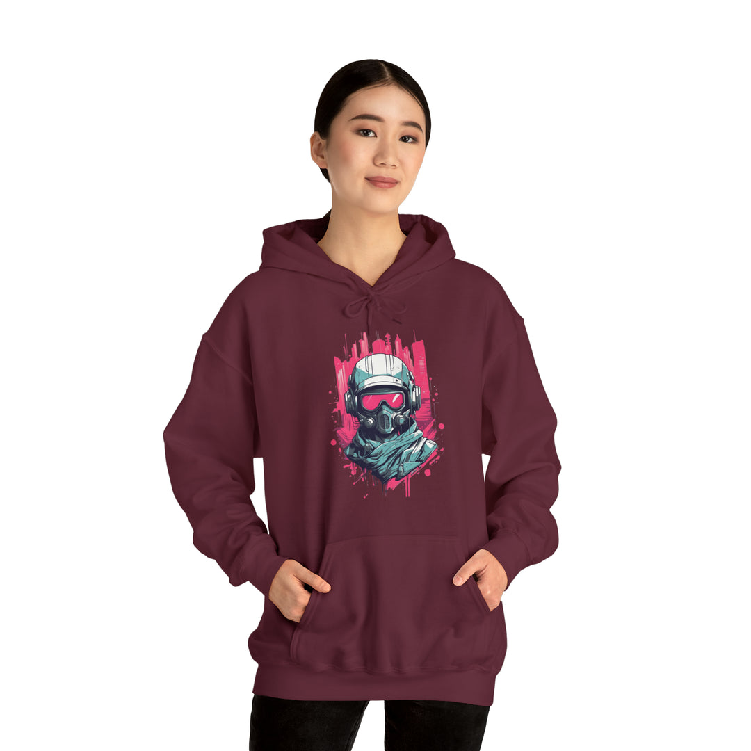 Gas Mask Astronaut Unisex Hoodie - Wave Fusions