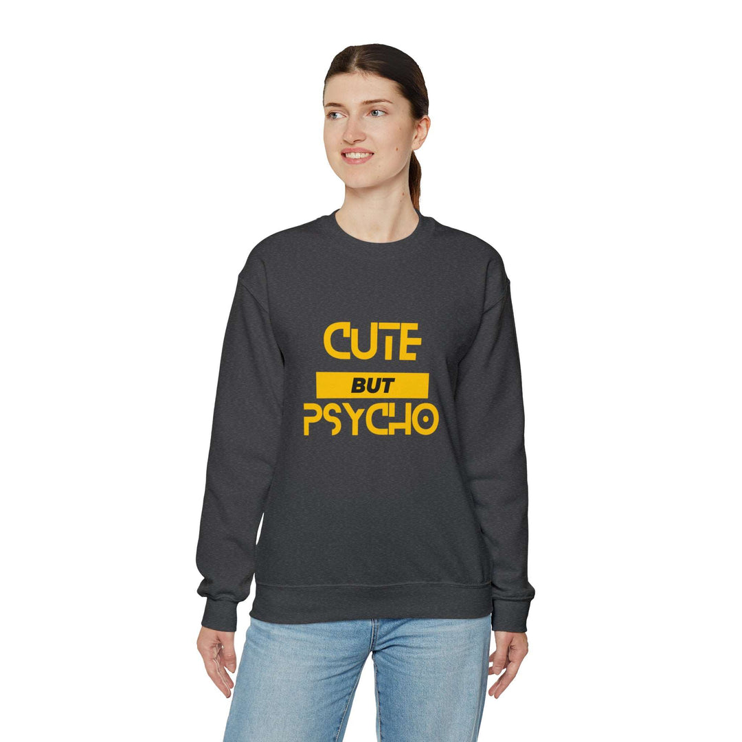 Cute But Psycho Unisex Heavy Blend™ Crewneck Sweatshirt