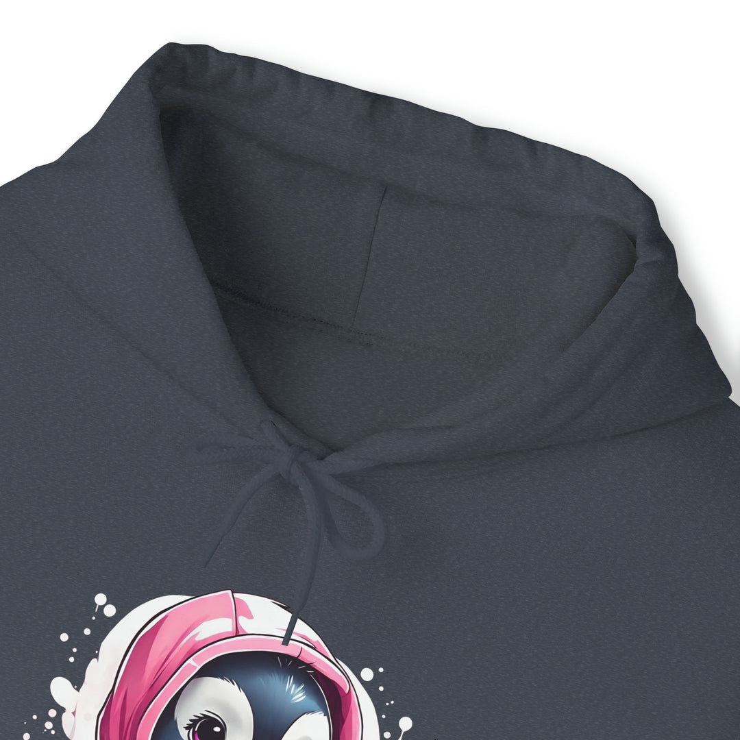 Penguin Unisex Heavy Blend™ Hooded Sweatshirt - Wave Fusions