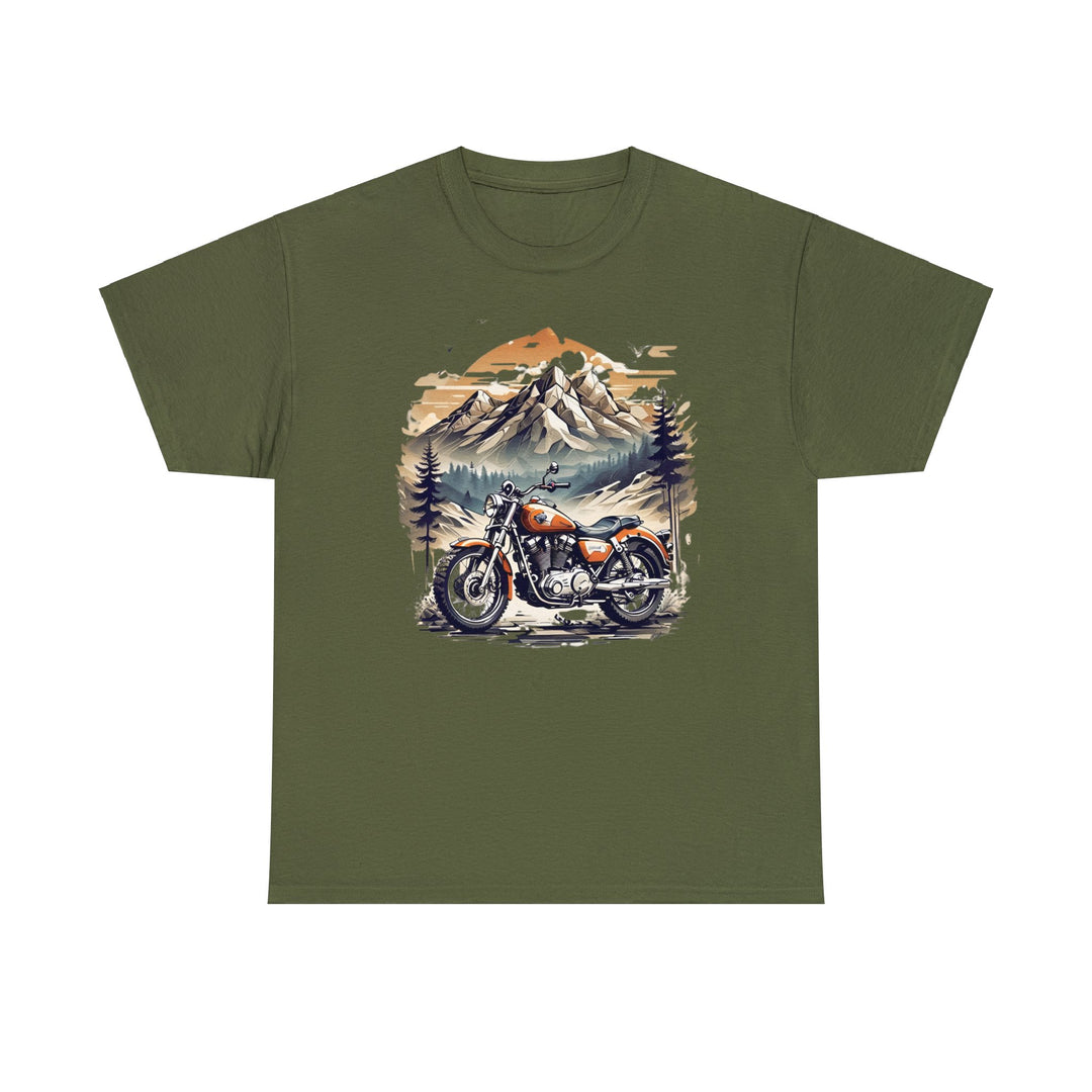 Highland Motorbike Unisex T Shirt - Wave Fusions