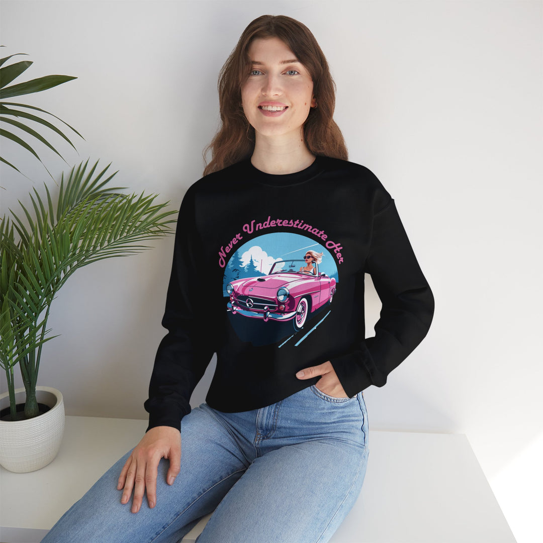 Underestimate Her Not Convertible Sweatshirt - Power and Grace Design