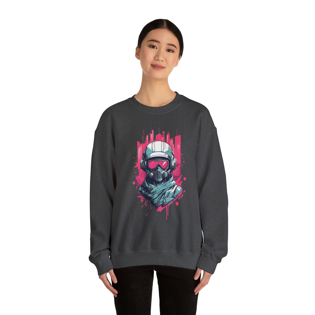 Gas Mask Astronaut Unisex Sweatshirt - Wave Fusions