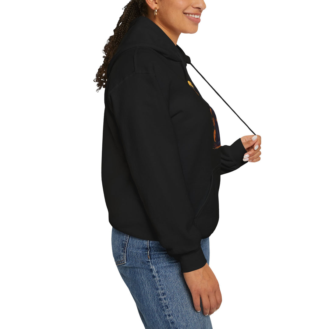 Hocus Pocus Black Cat Magic Hoodie