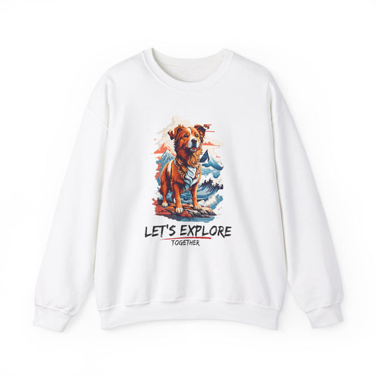 Lets Explore Together Adventure Buddy Sweatshirt