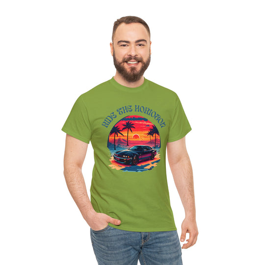 Ride the Horizon T-shirt - Vintage City Fashion