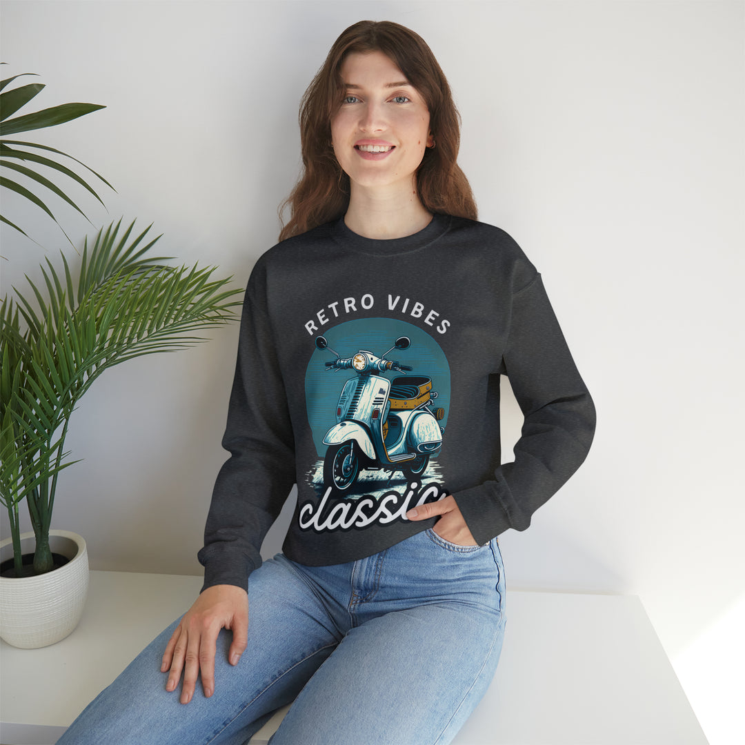 Vespa Classic Unisex Sweatshirt - Wave Fusions