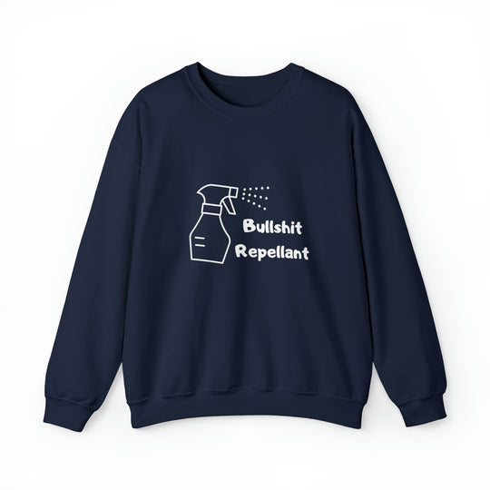 Bullshit Repellant Unisex Heavy Blend™ Crewneck Sweatshirt - Wave Fusions