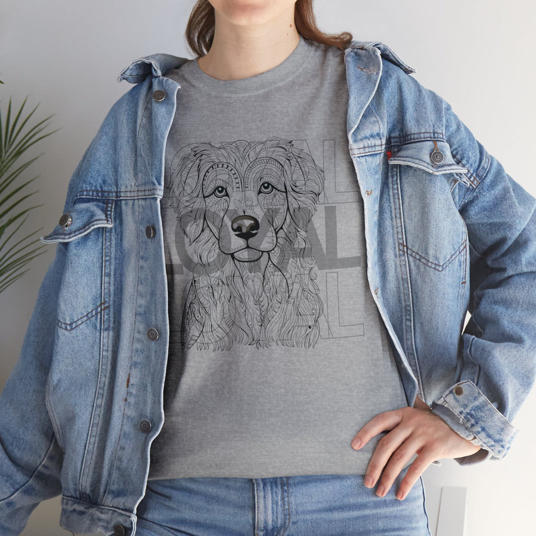 Loyal Dog Tribal Canine T-shirt - Mythical Mutt