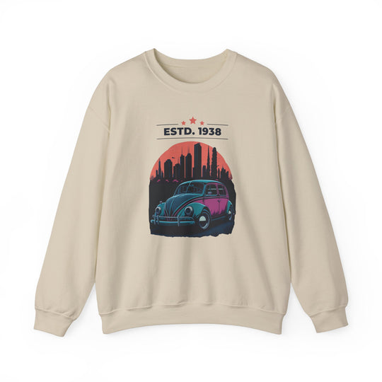 ESTD 1938 Vintage Beetle Sweatshirt - Vintage City Fashion