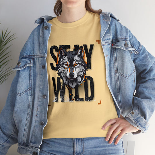 Wolf in the Shadows T-shirt - Stay Wild