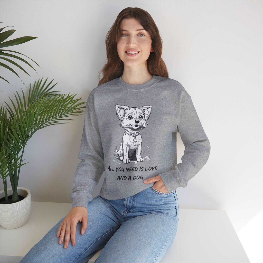 All You Need Is Love And A Dog Adorable Doggo Sweatshirt