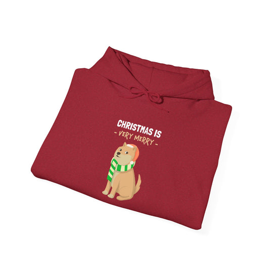 Doge Christmas Cheer Festive Hoodie