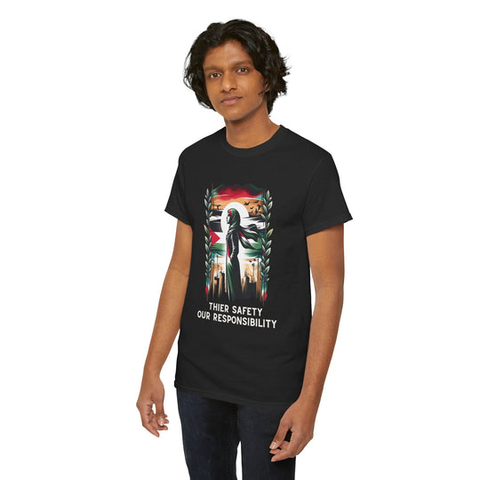 Protectors of Rights t shirt women palestine rights genocide rape ceasefire  Israel- (1)