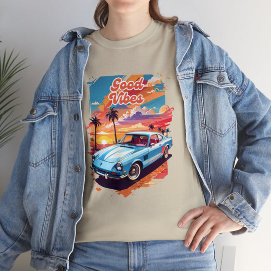 Vintage Ride Good Vibes T-Shirt -  Easy Rider Fashion