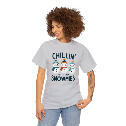 Chillin' Snowmies Unisex T Shirt - Wave Fusions