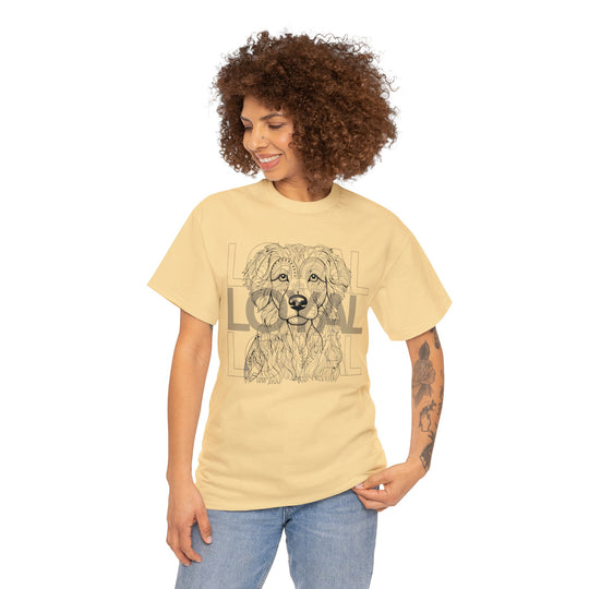 Loyal Dog Tribal Canine T-shirt - Mythical Mutt