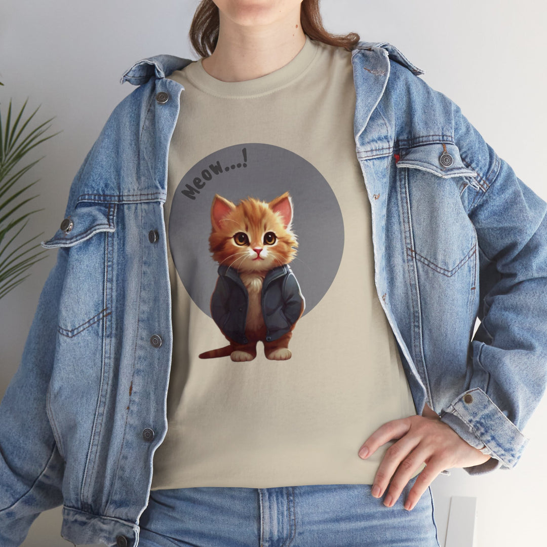 Kitten Chirp 'Meow' T-shirt