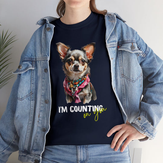 Stylish Sidekick T-Shirt - I'M COUNTING ON YOU