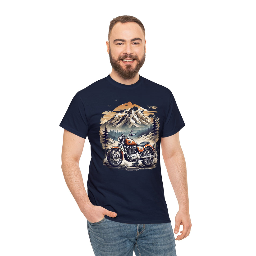 Highland Motorbike Unisex T Shirt - Wave Fusions