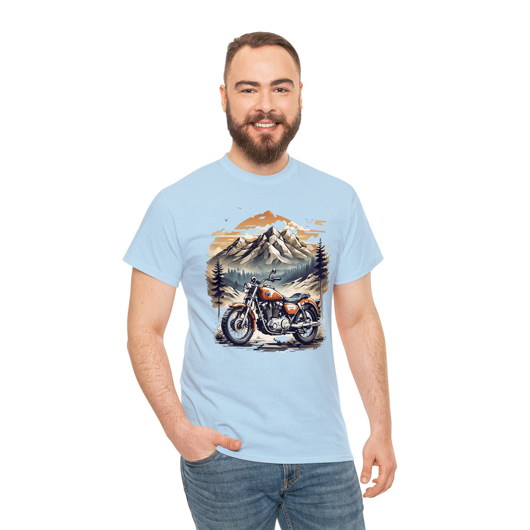 Highland Motorbike Unisex T Shirt - Wave Fusions