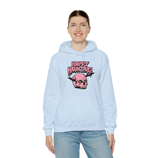 Happy Haunting Unisex Hoodie - Wave Fusions