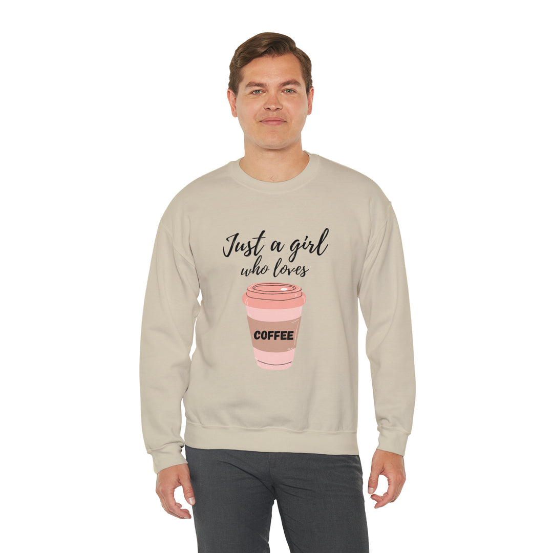 Coffee Unisex Heavy Blend™ Crewneck Sweatshirt - Wave Fusions