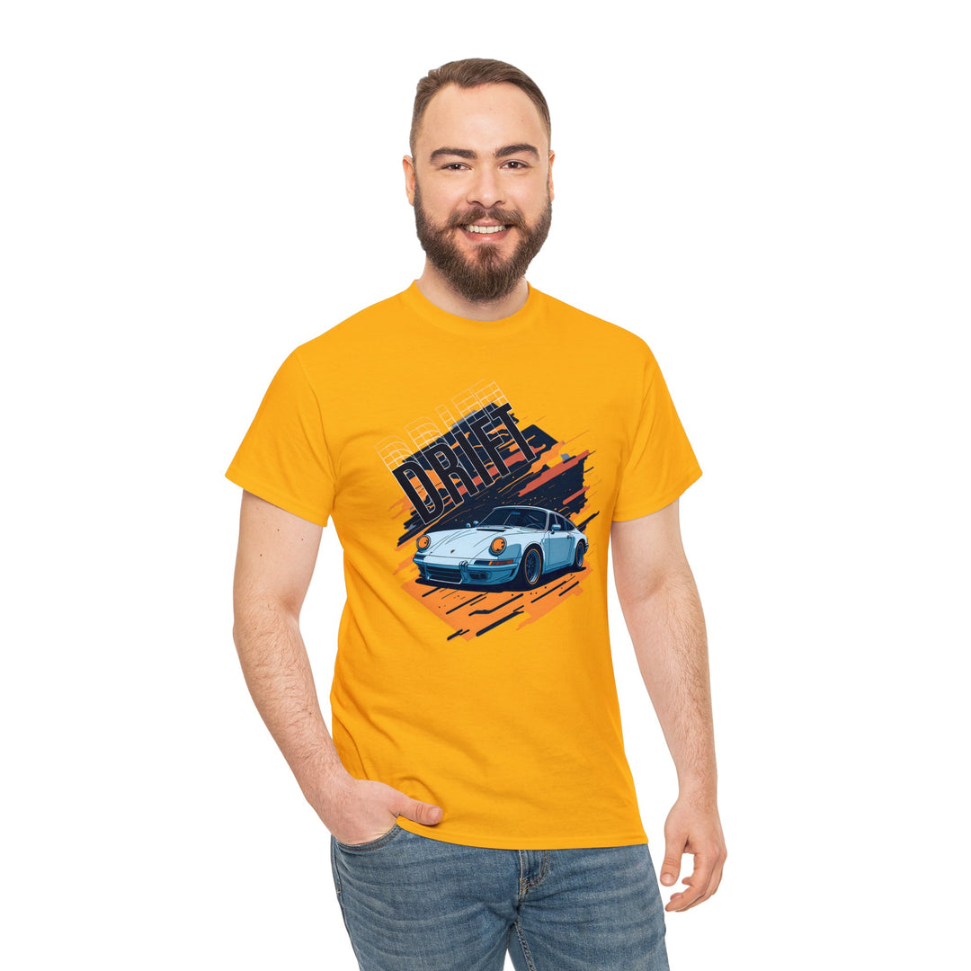 Classic Porsche Drift Tee - Wave Fusions Fashion Line