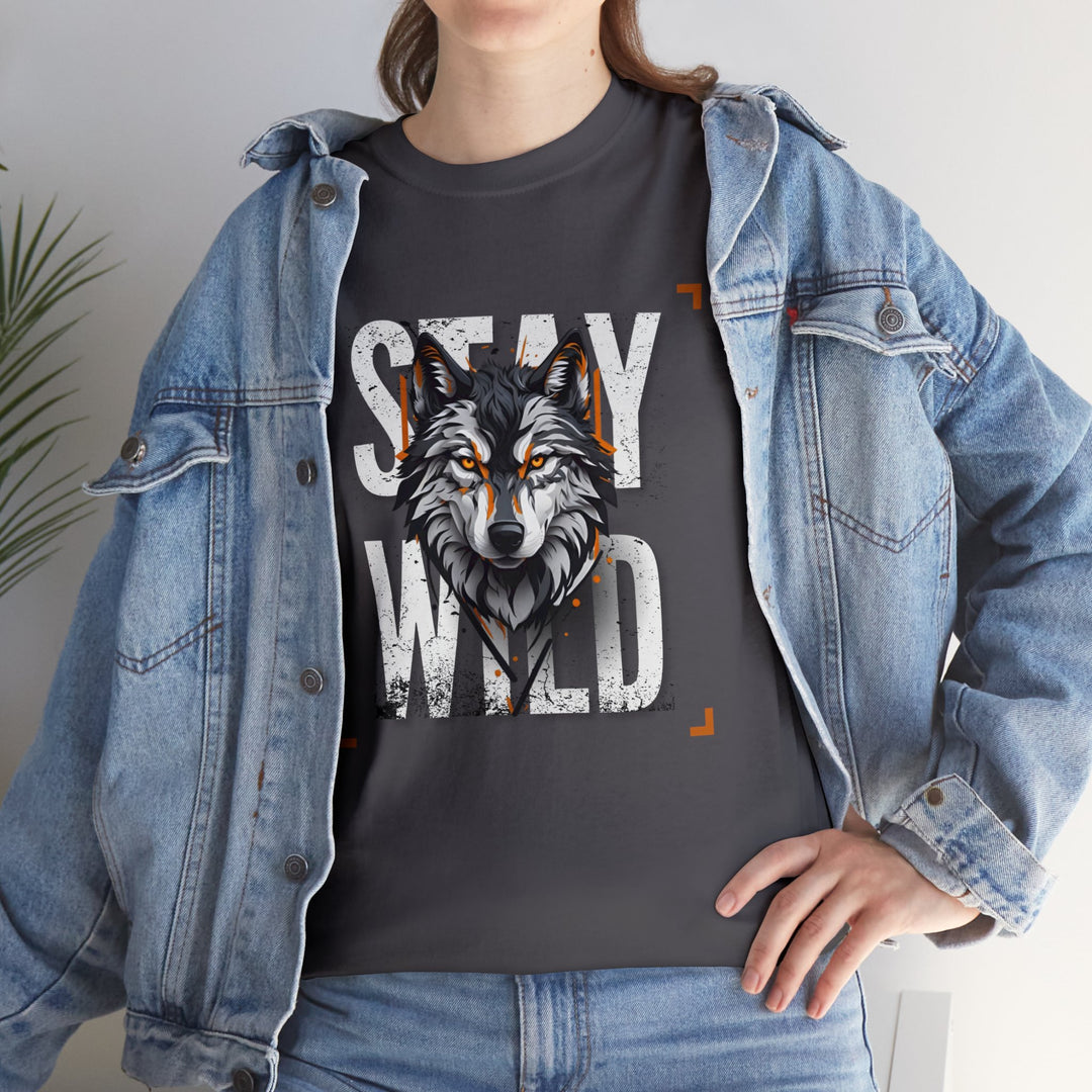 Wolf in the Shadows T-shirt - Stay Wild